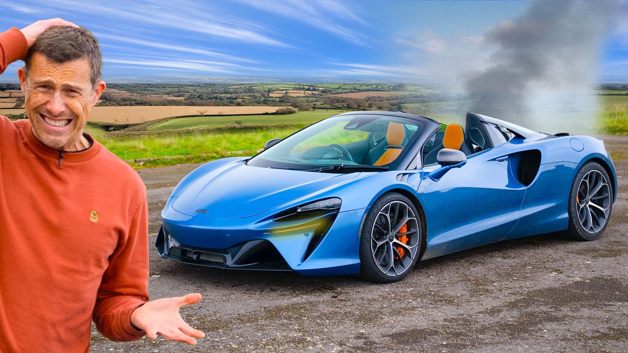 I almost broke the new McLaren Artura