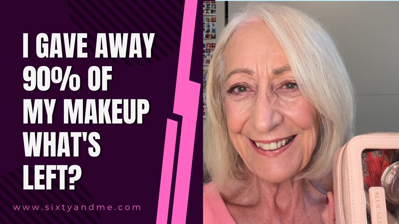 I Gave Away 90% of My Makeup – What’s Left?