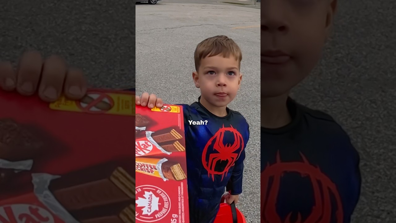 I gave out entire boxes of candy 🥹❤️