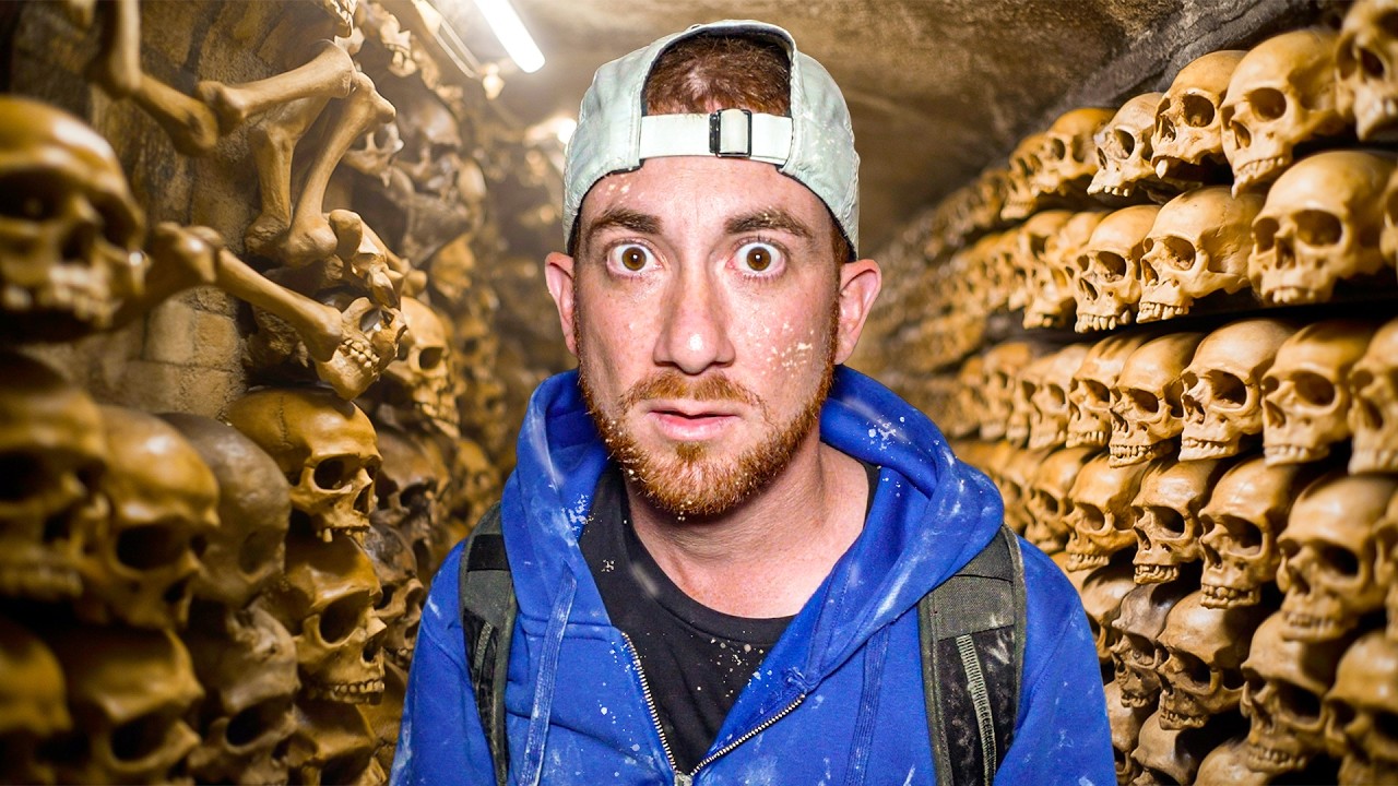 I Illegally Explored The Paris Catacombs (Terrifying)
