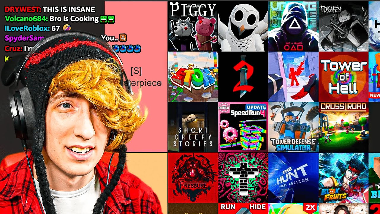 I Ranked EVERY Roblox Game…