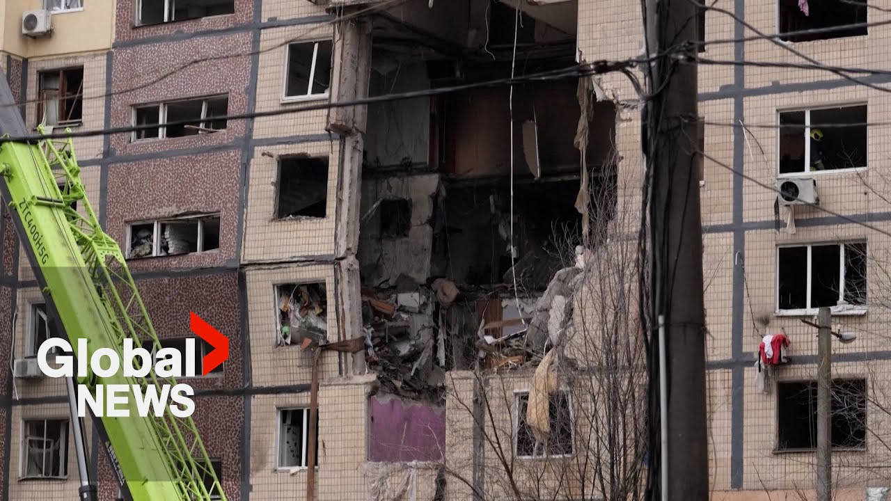 “Inhumane thing to do”: Russia attacks apartment block in Ukraine, kills at least 2