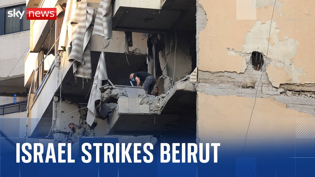 Israel strikes Beirut for first time in months, saying it killed Hezbollah chief of staff