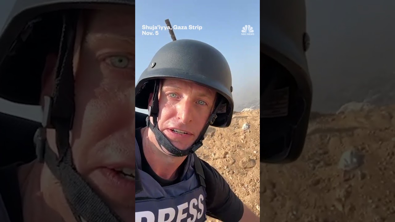 Israel’s military took journalists into Gaza