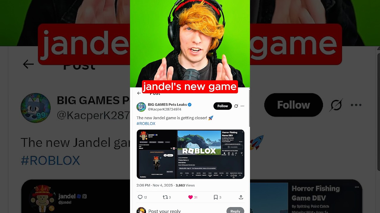 jandel leaked his new game