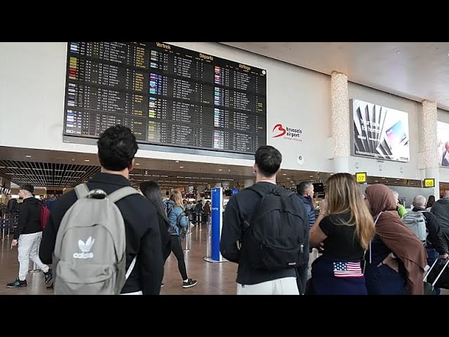 Latest drone sightings force flight cancellations at Belgium’s main airport
