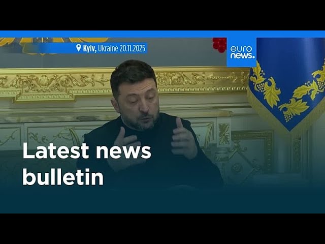 Latest news bulletin | November 22nd, 2025 – Morning