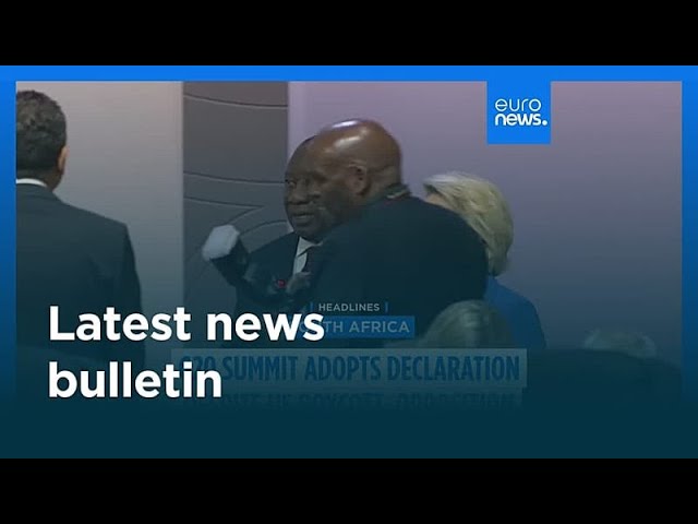 Latest news bulletin | November 23rd, 2025 – Morning