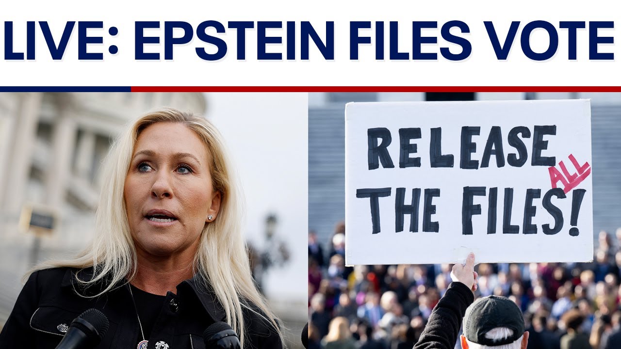 LIVE SOON 2ET: Epstein Files release vote in the House