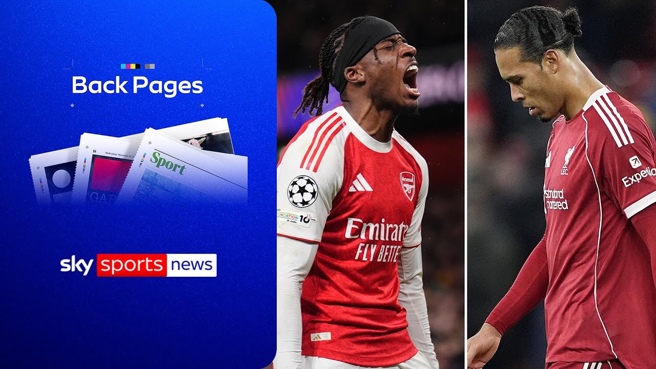 Liverpool LOSE again, Arsenal’s fine form continues, Spurs lose to PSG | Back Pages Tonight