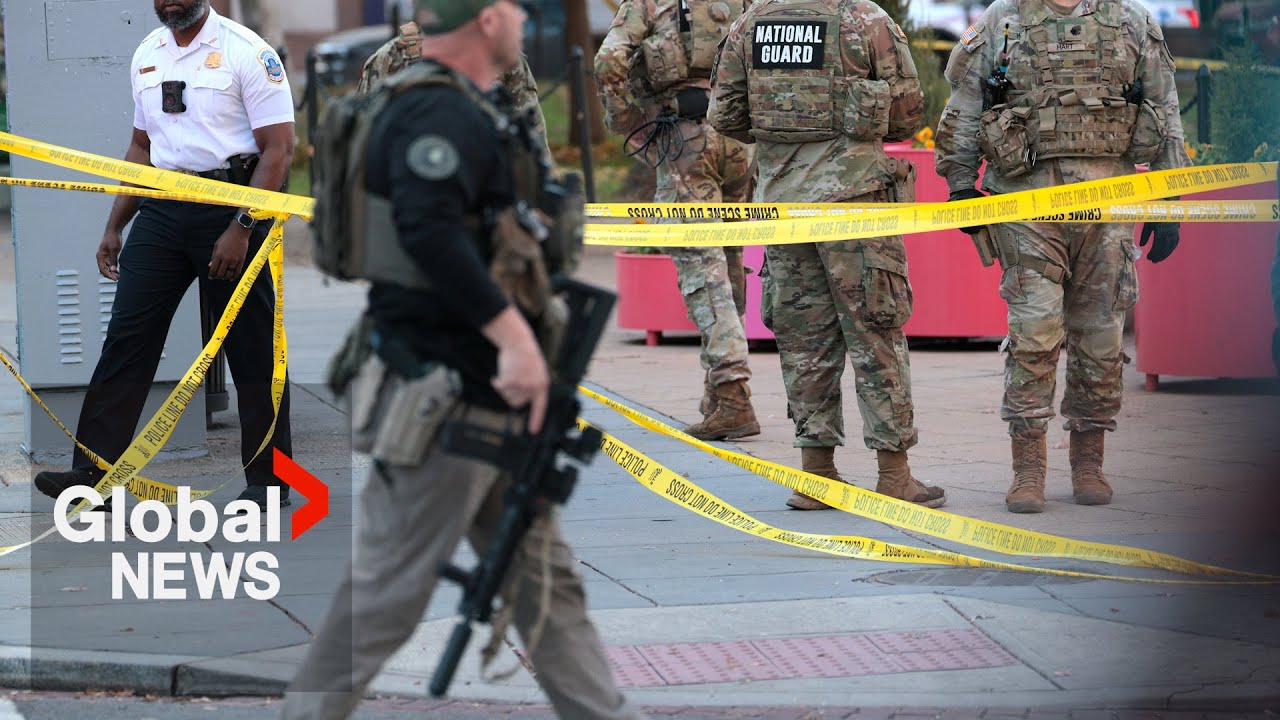 Lone suspect in National Guard shooting in custody, shot in exchange of gunfire