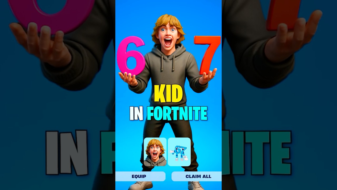 Making The 67 Kid In Fortnite!