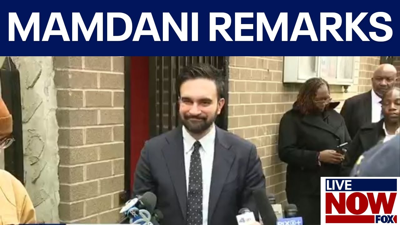 Mamdani talks to reporters after Trump meeting