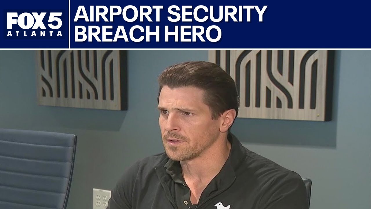 Man who stopped airport security breach speaks out | FOX 5 News