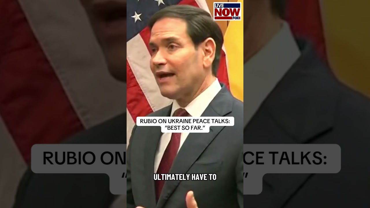 Marco Rubio was in Geneva Sunday for talks with Ukraine on a U.S.-proposed peace plan. #news