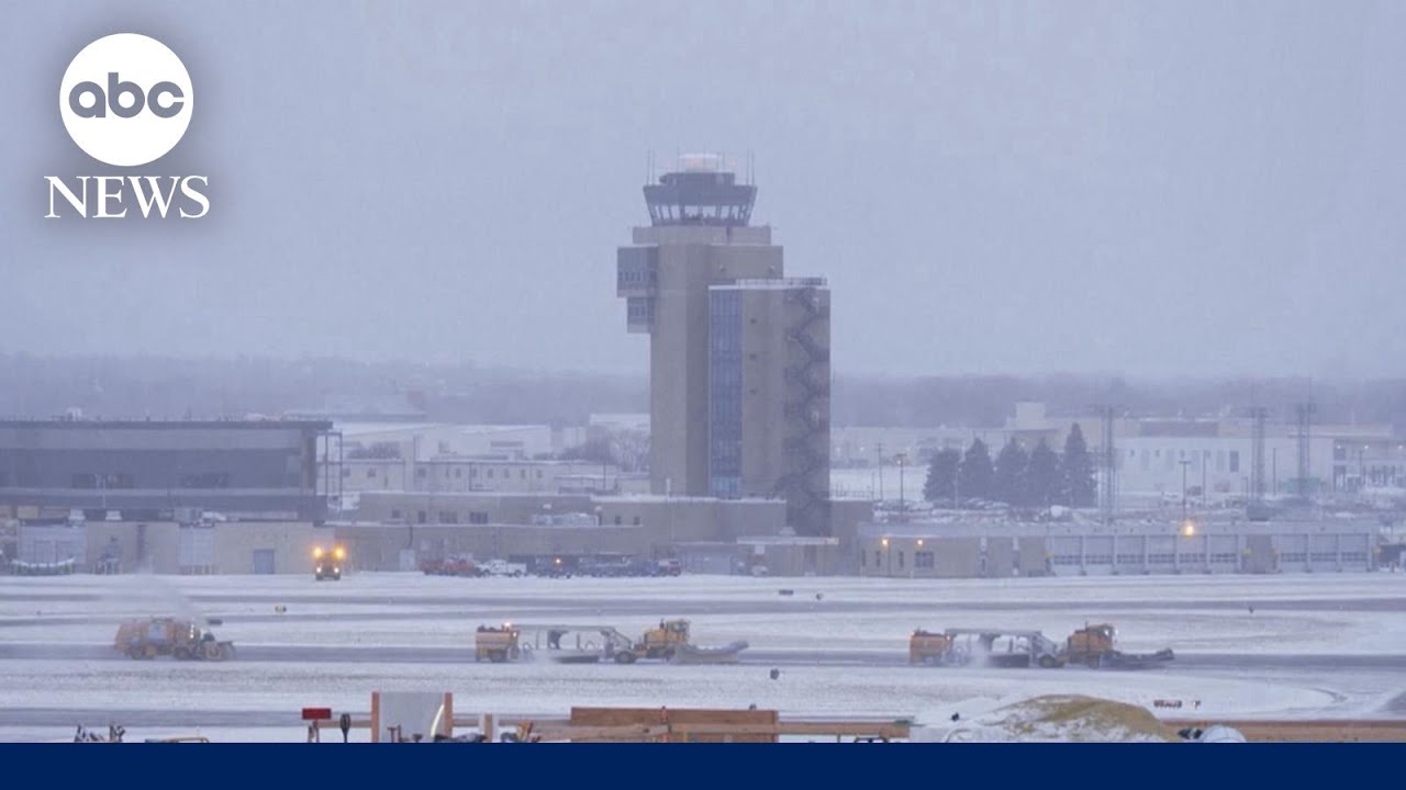 Massive storms sweeping across US threaten peak travel with whiteouts, icy roads