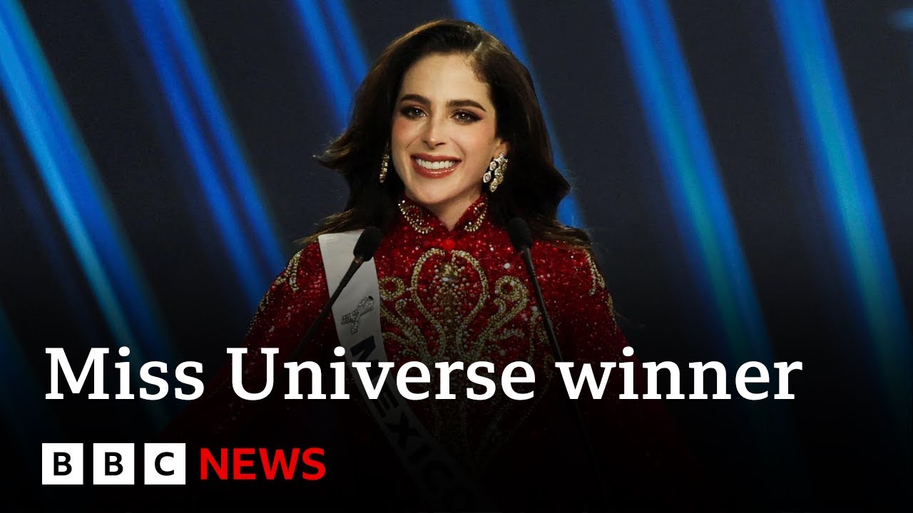 Mexico’s Fatima Bosch crowned Miss Universe | BBC News