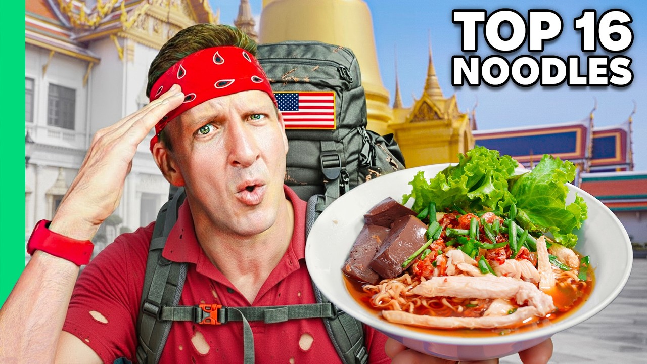 Must Try Before You Die!! Thai Noodles from North to South!!