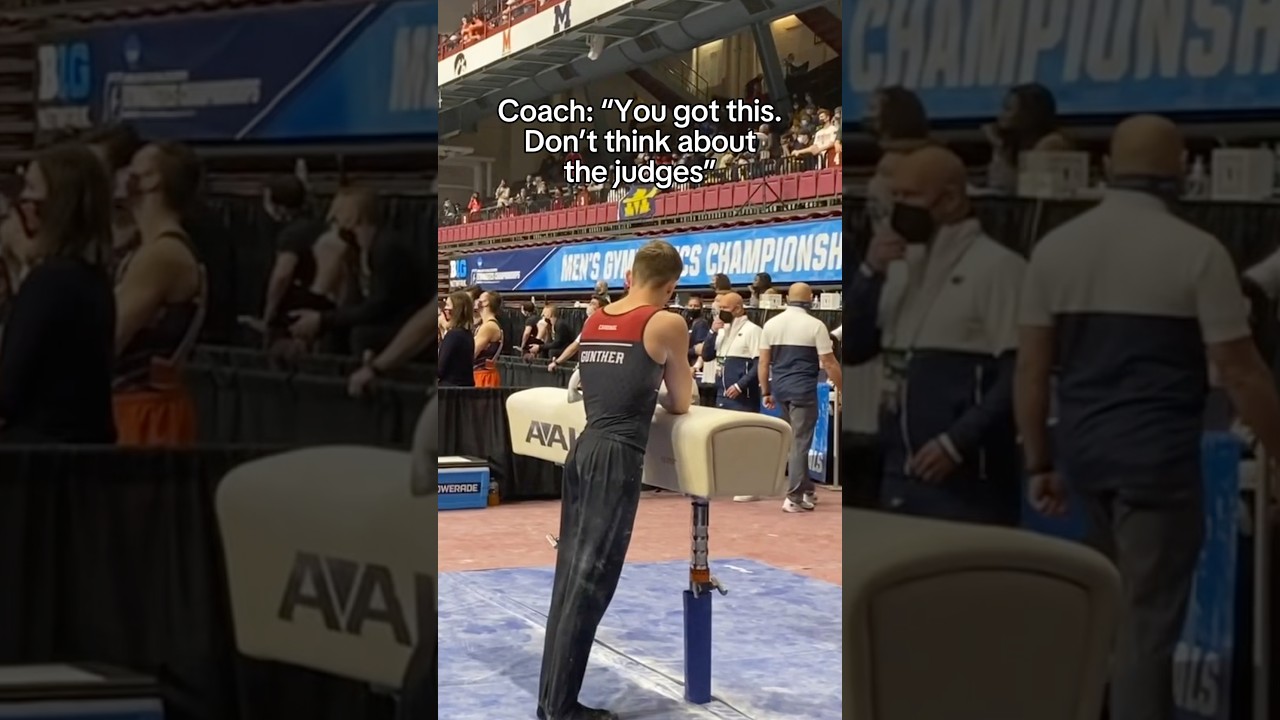 My heart rate 📈😬#gymnastics #gymnast #sports #sport #olympics #olympic