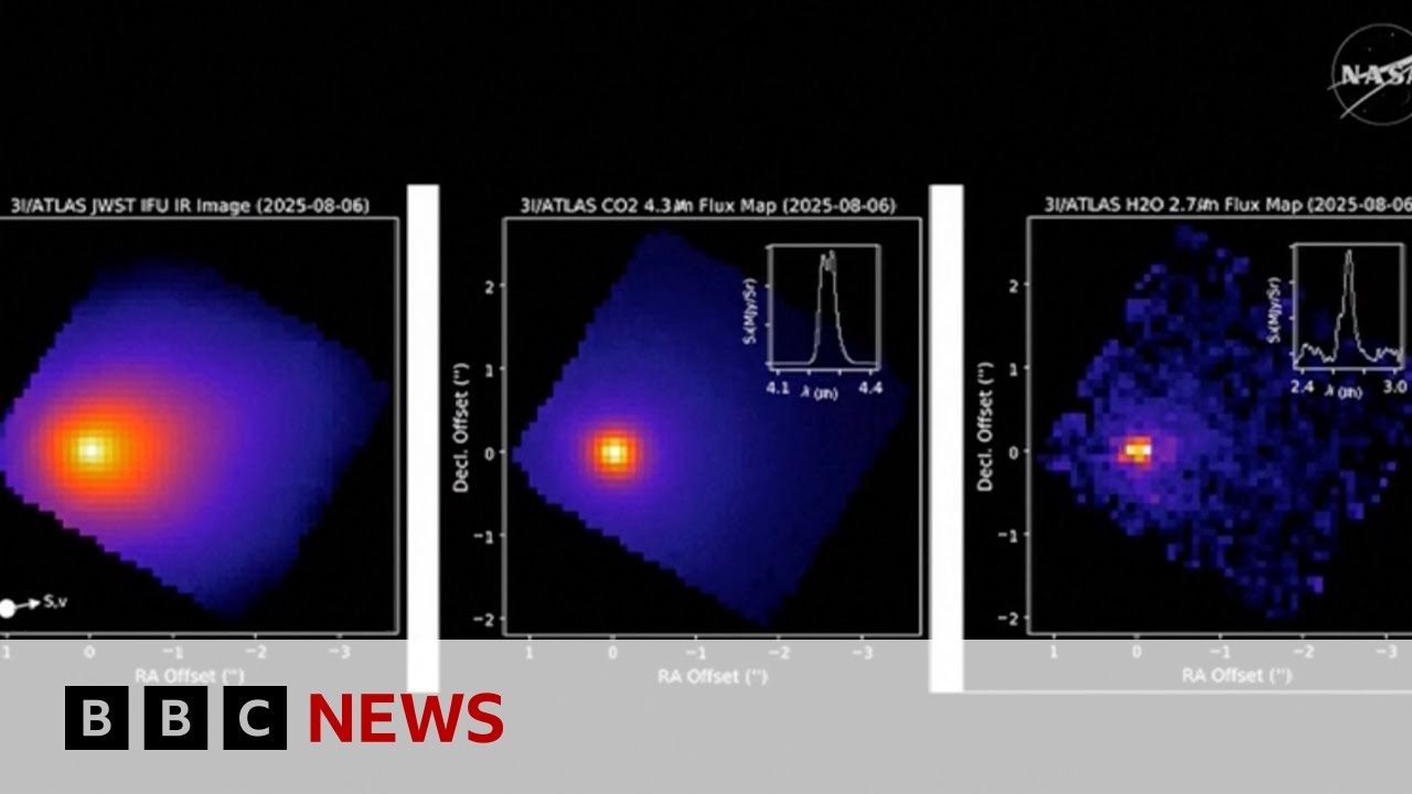 Nasa releases new images of interstellar object | BBC News