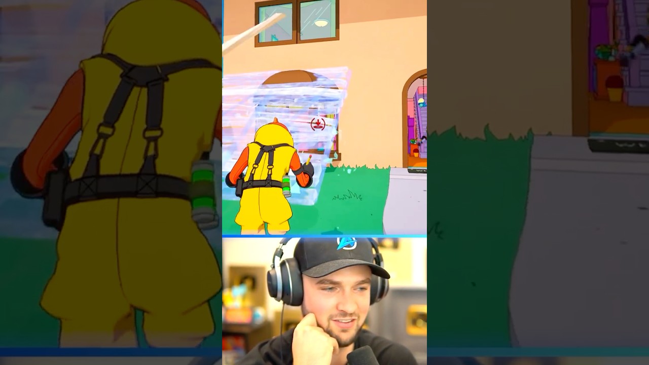 *NEW* Fortnite Simpsons GAMEPLAY!