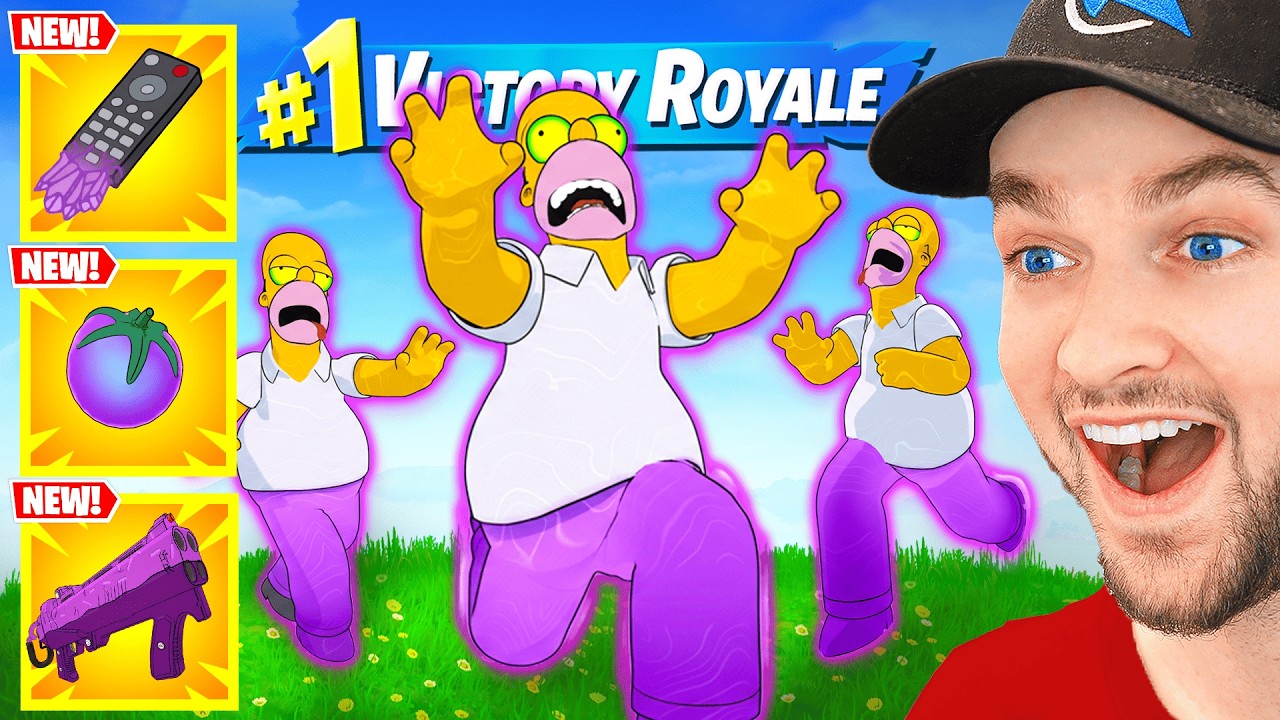 *NEW* Fortnite Simpsons Update is CRAZY!