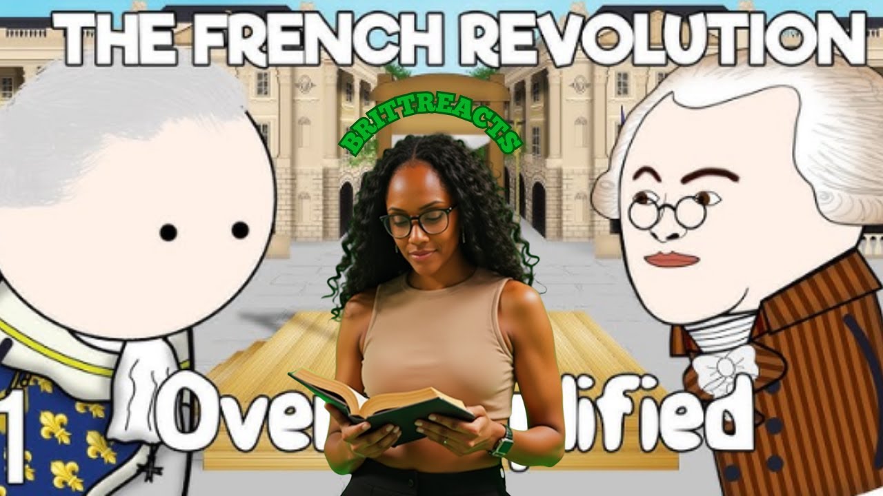 OFF WITH THIER HEADS?! | OVERSIMPLIFIED FRENCH REVOLUTION | BRITTREACTS