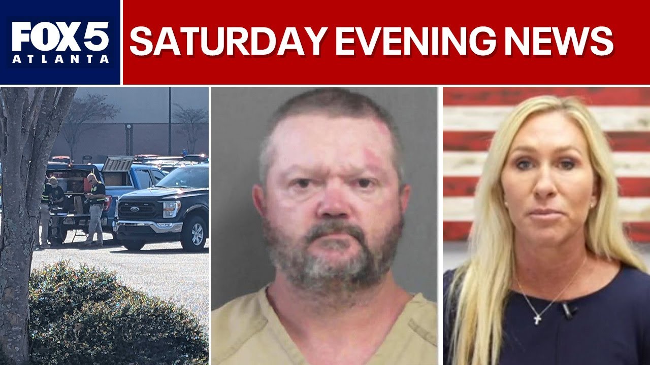 Officer shoots man in shopping center; Fugitive on the run; Trump takes on Greene | FOX 5 News