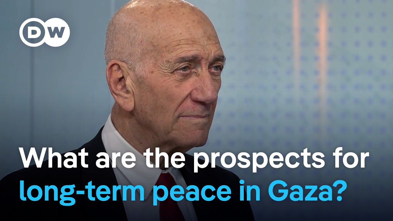Olmert on lasting peace: ‘We are prepared to fight for it’ | DW News