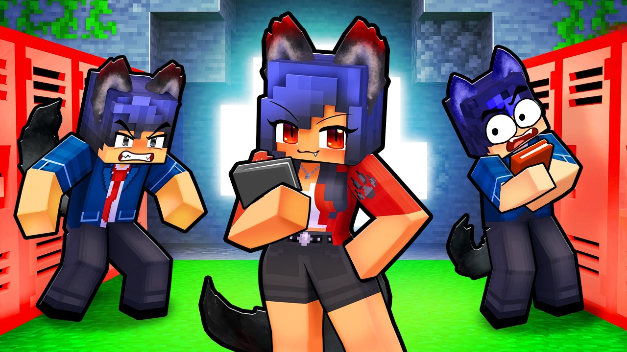 ONE GIRL at the ALPHA WOLF School!