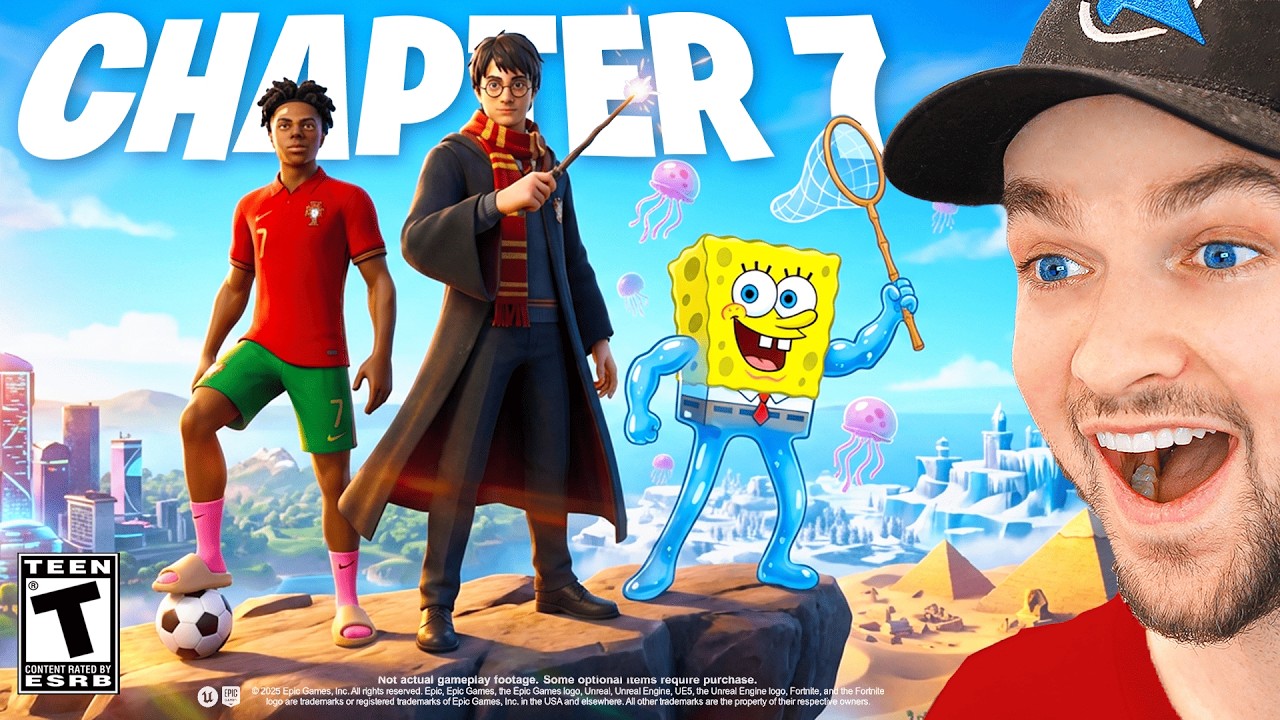Our FIRST LOOK at Fortnite Chapter 7!