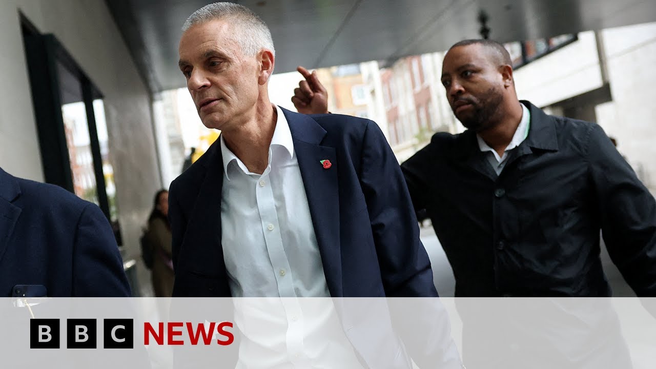 Outgoing BBC director general says he’s ‘proud’ of fellow journalists | BBC News