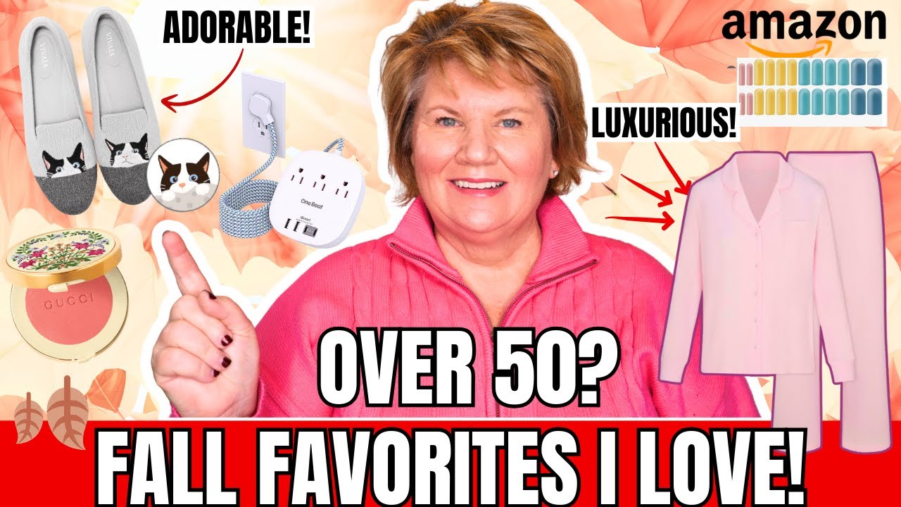 Over 50? November Favorites You Can’t Miss! 🍂 Amazon, Fashion, Jewelry & Beauty Finds