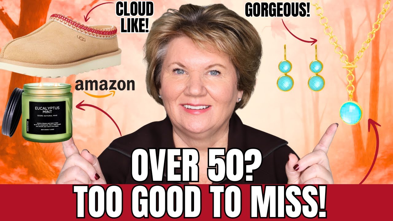 Over 50? These Fall Favorites Are TOO Good to Miss! 🍂 Amazon, Fashion, Jewelry & Beauty Finds