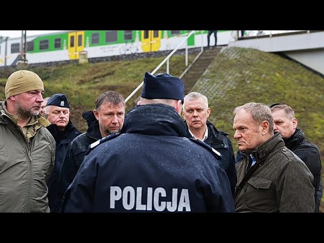 Poland blames Russian intelligence for blast on railway line to Ukraine