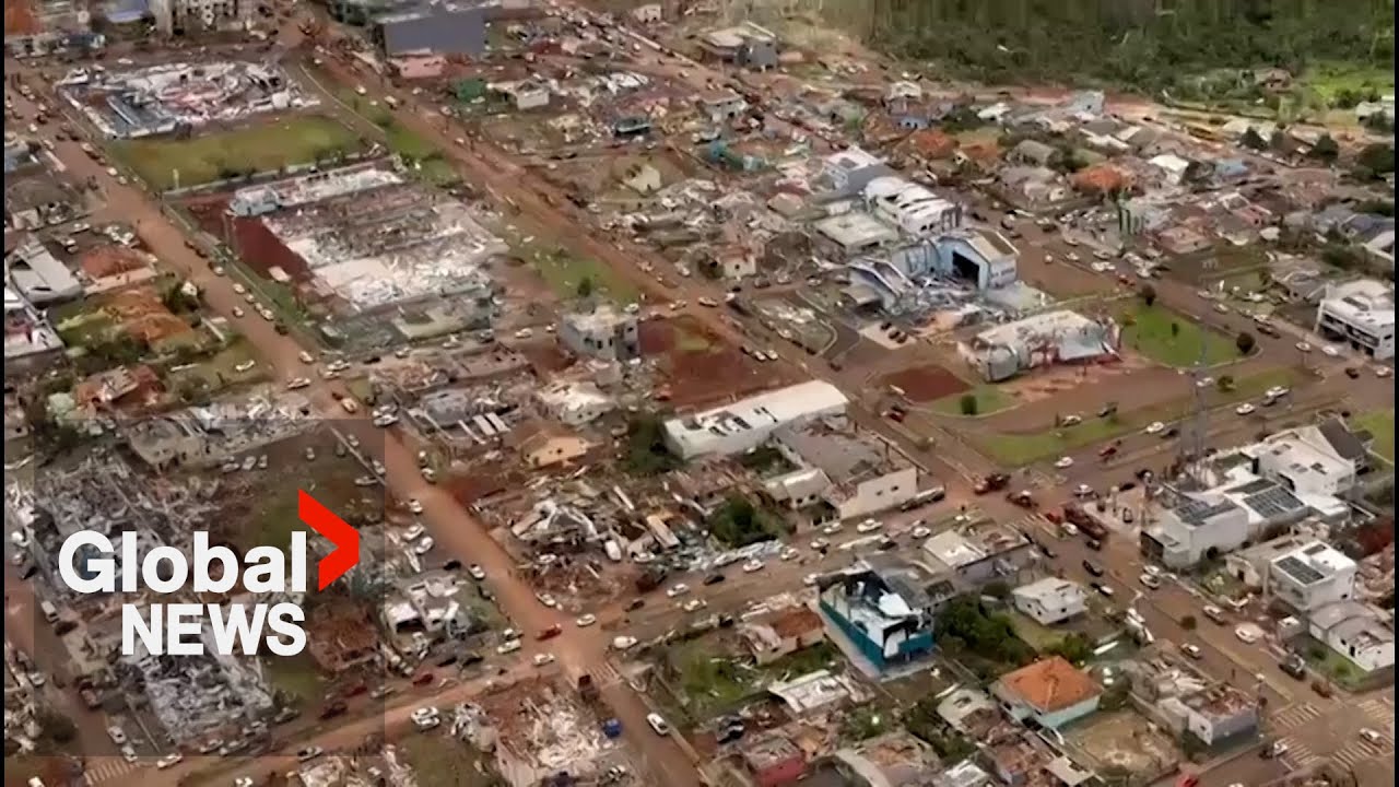 Powerful tornado rips through southern Brazil, Parana declares state of emergency