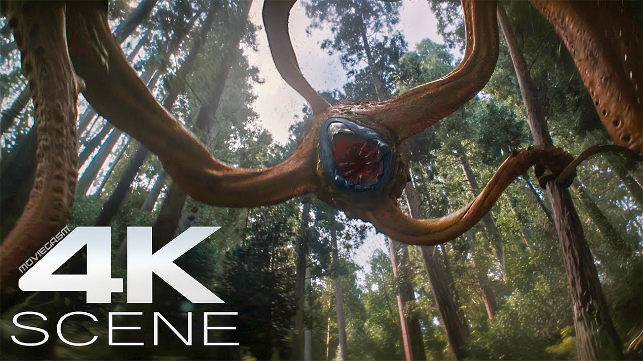 Predator Vs Alien Tentacle Monster (2025) Fight Scene | Predator: Badlands Movie Clip [4K]
