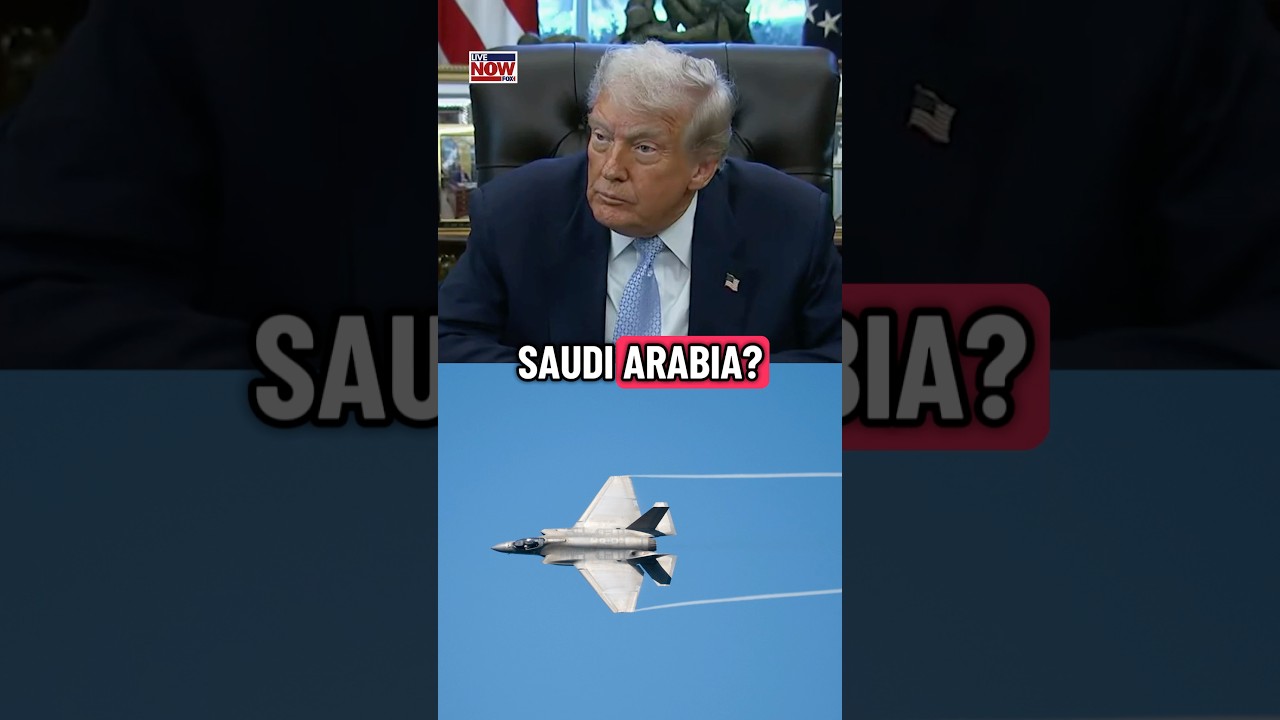 President Trump confirmed the United States will be selling F-35 fighter jets to Saudi Arabia