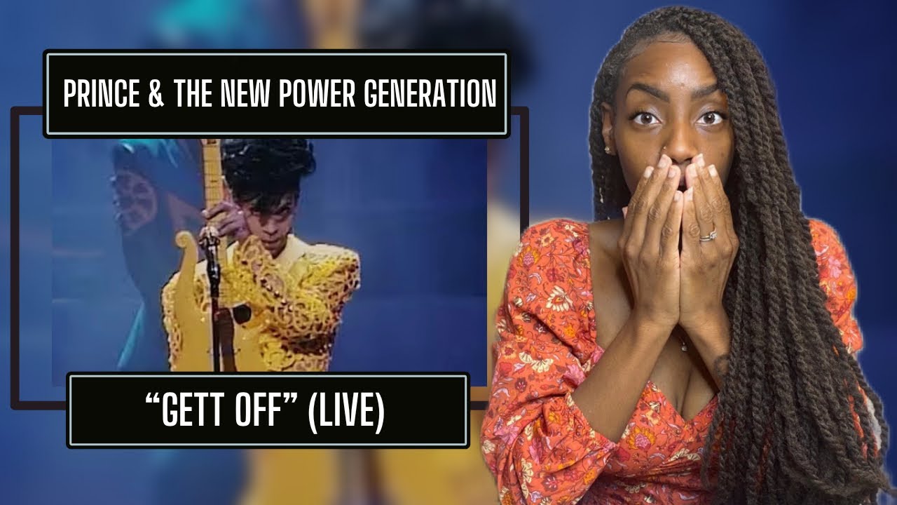 Prince & The New Power Generation – Gett Off (live)| REACTION 🔥🔥🔥
