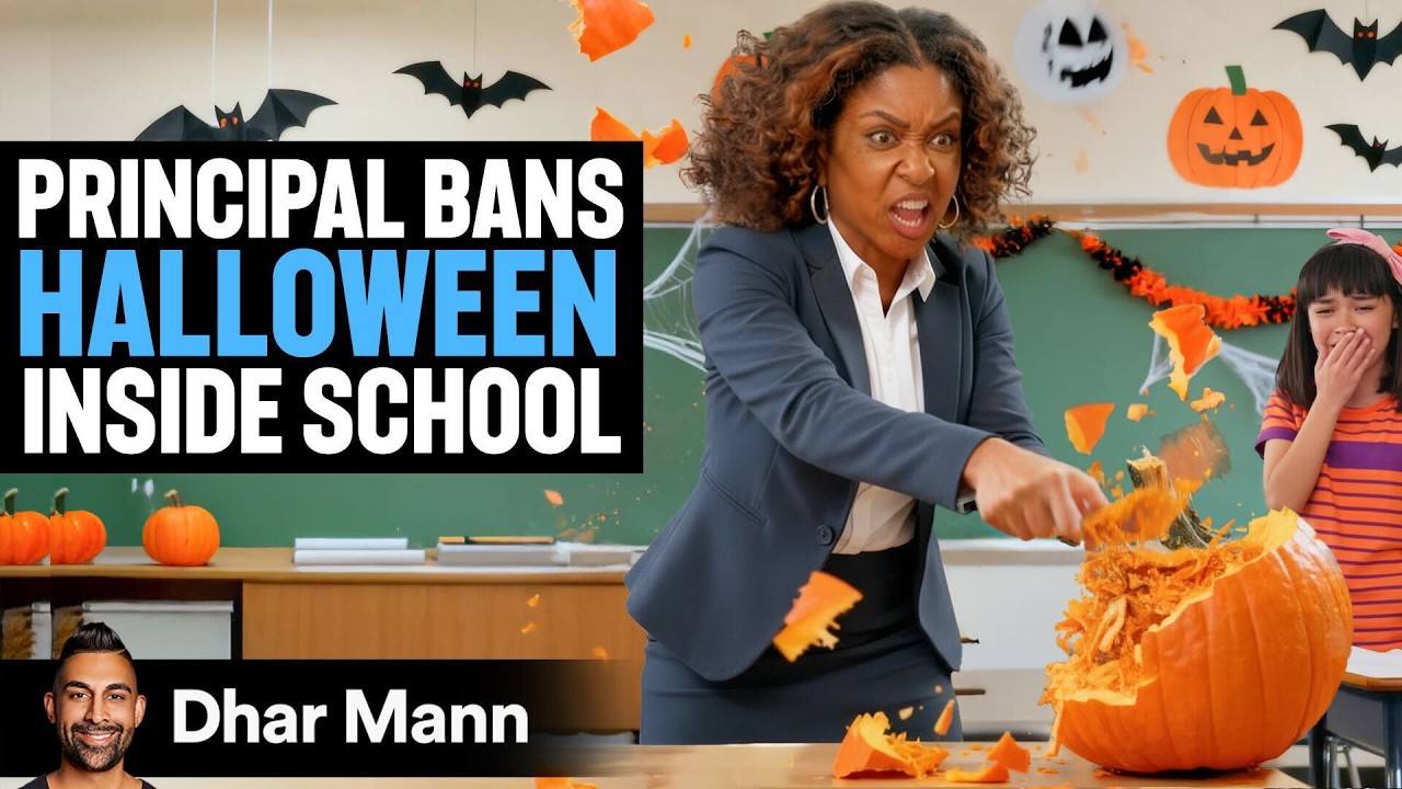 Principal BANS HALLOWEEN Inside School | Dhar Mann Studios