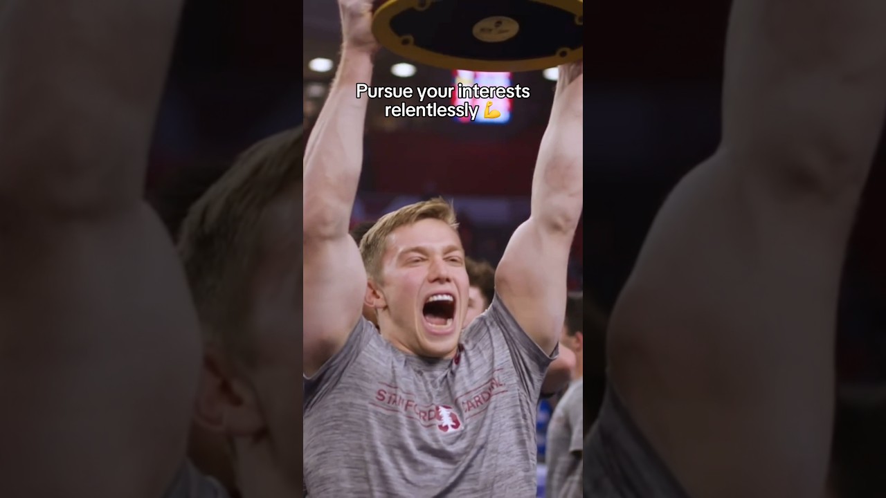 Pursue your interests relentlessly 💪 #motivation #gymnastics #gymnast #sports #olympics #hopecore