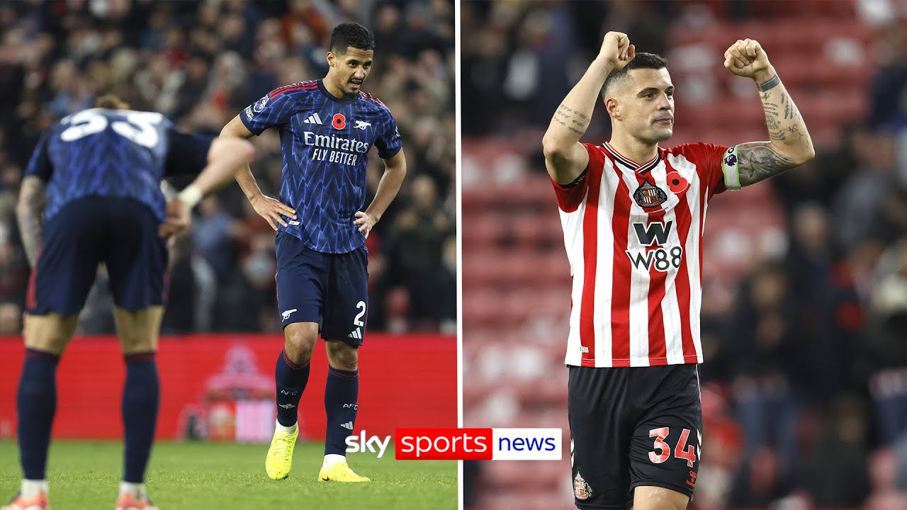 Reaction as Sunderland score late to grab draw vs Arsenal