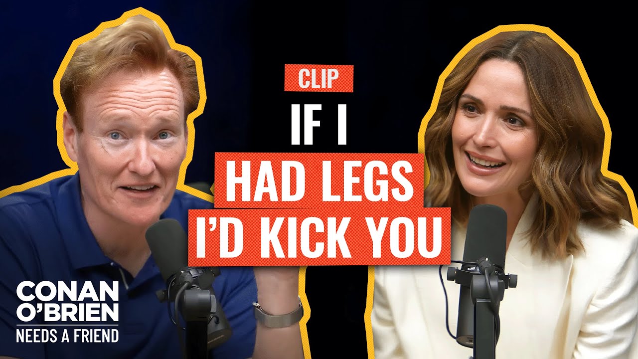 Rose Byrne’s Initial Reaction To Playing Opposite Conan | Conan O’Brien Needs A Friend