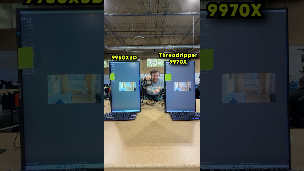 Ryzen 9950X3D vs Threadripper 9970X