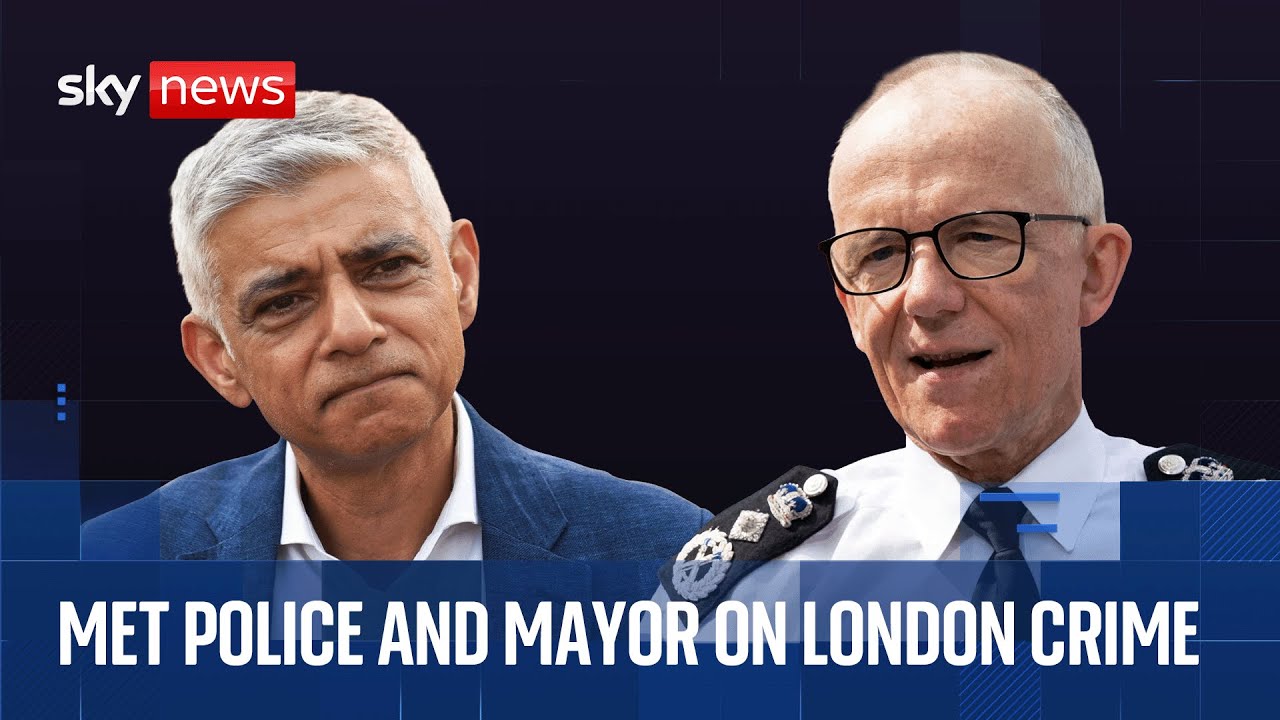Sadiq Khan and Met Police Commissioner questioned on crime