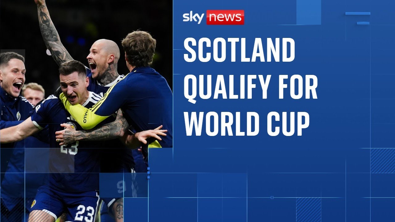 Scotland secure men’s World Cup spot for first time since 1998 after beating Denmark