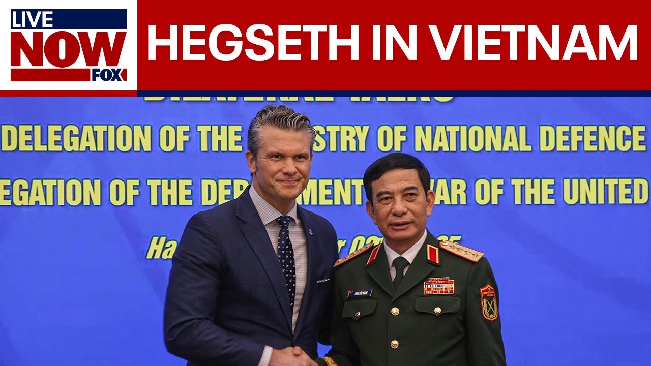 Sec. Pete Hegseth remarks in Vietnam  | LiveNOW from FOX