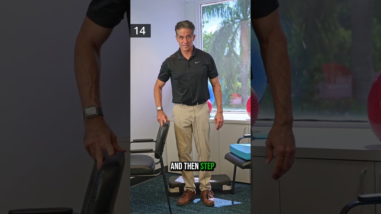 Seniors: 4 Exercises to Improve Your Hip Strength. Full Video on my channel! #strengthtraining #yoga