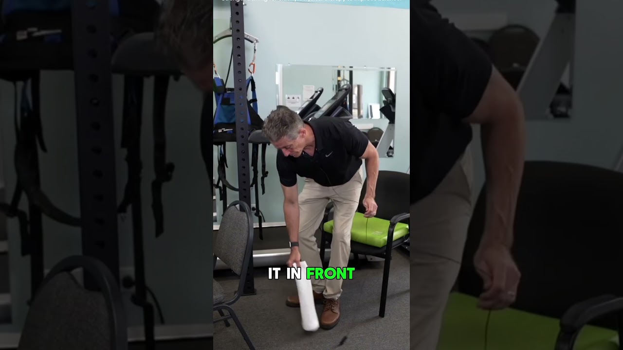 Seniors: An Exercise to Improve Balance and Strength #mobility #balance #physiotherapy