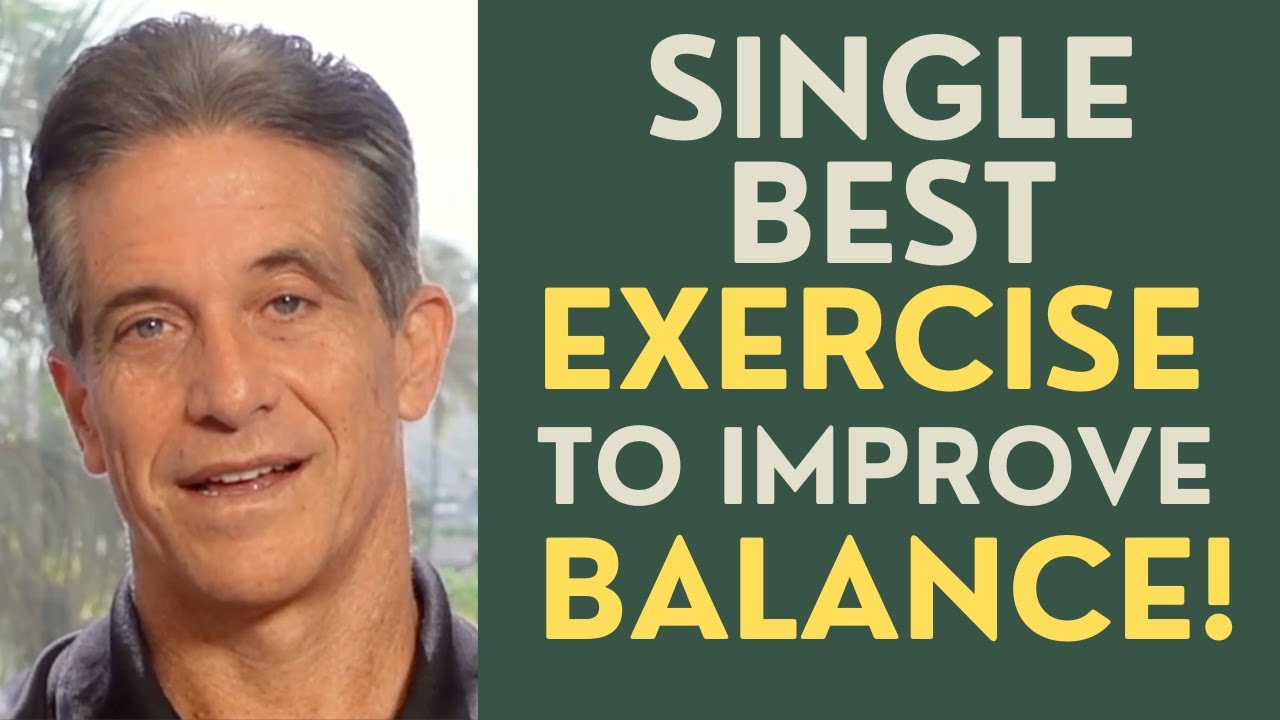 Seniors: The Single-Best Exercise to Improve Balance!